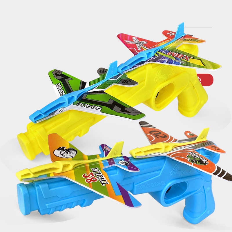 Đồ chơi súng bắn máy bay cho bé Masterkids