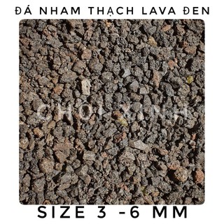 1kg Đá nham thạch Lava Đen