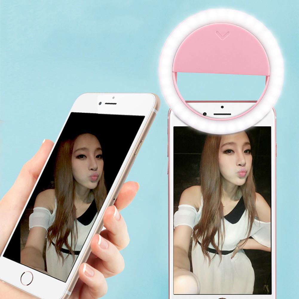 Đèn led selfie - Đèn LED selfie cực sáng (giao màu ngẫu nhiên)