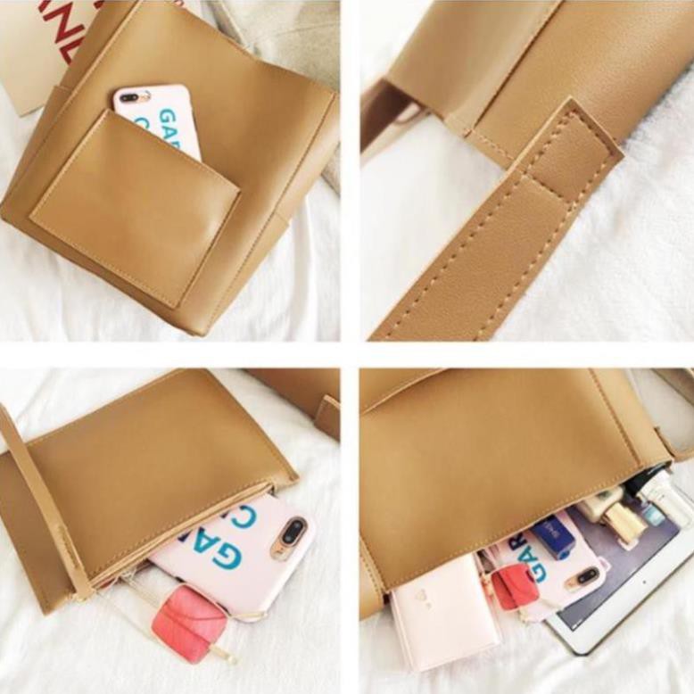 👛ẢNH SHOP CHỤP👛 TÚI TOTE DA NỮ ĐEO CHÉO TẶNG KÈM VÍ BH 468