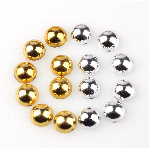 Hạt ngọc trai giả 2mm-12mm trang trí móng tay