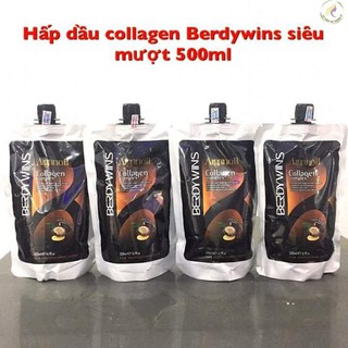 HẤP DẦU SIÊU MƯỢT COLLAGEN BERDYWINS ARGANOIL COMPLEX 500ML