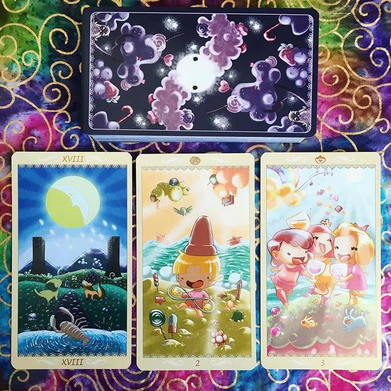 Bộ Bài Tarot 78 Crads / Bộ Màu Mực Nhiều Màu Sắc