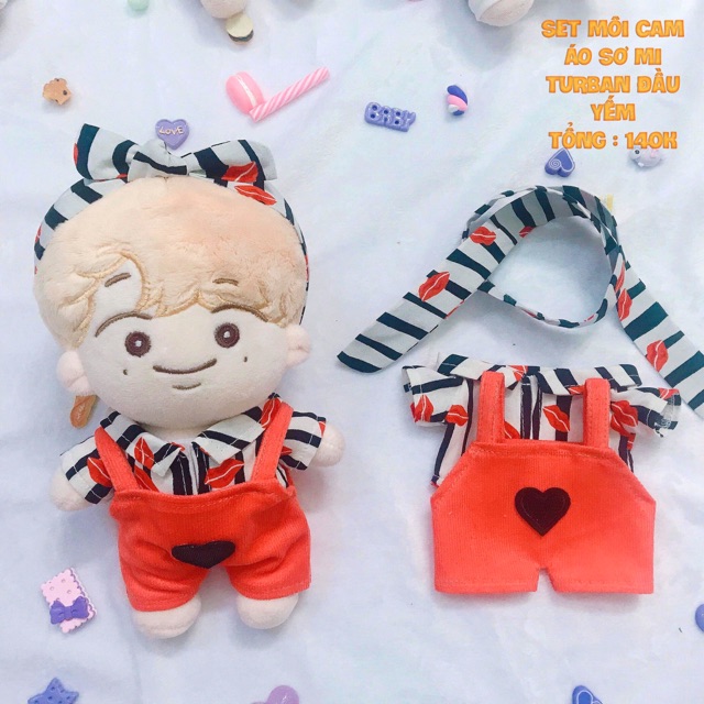 SET YẾM ÁO TURBAN ĐẦU