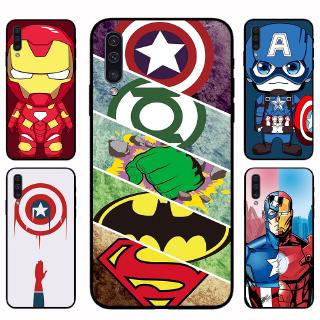 Ốp điện thoại mềm họa tiết nhân vật siêu anh hùng Avengers cho SAMSUNG A10 A20 A30 A50 A7 A8 A9 A2 Core J2 Pro J2