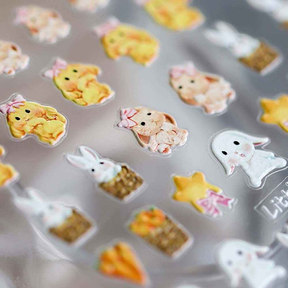 (Hàng Mới Về) Miếng Dán Trang Trí Móng Tay 5D Siêu Mỏng Diy