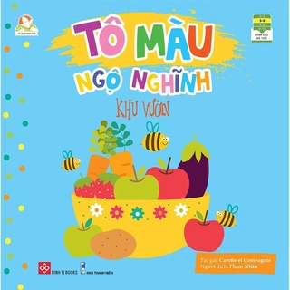 Sách - Tô màu ngộ nghĩnh - Khu vườn