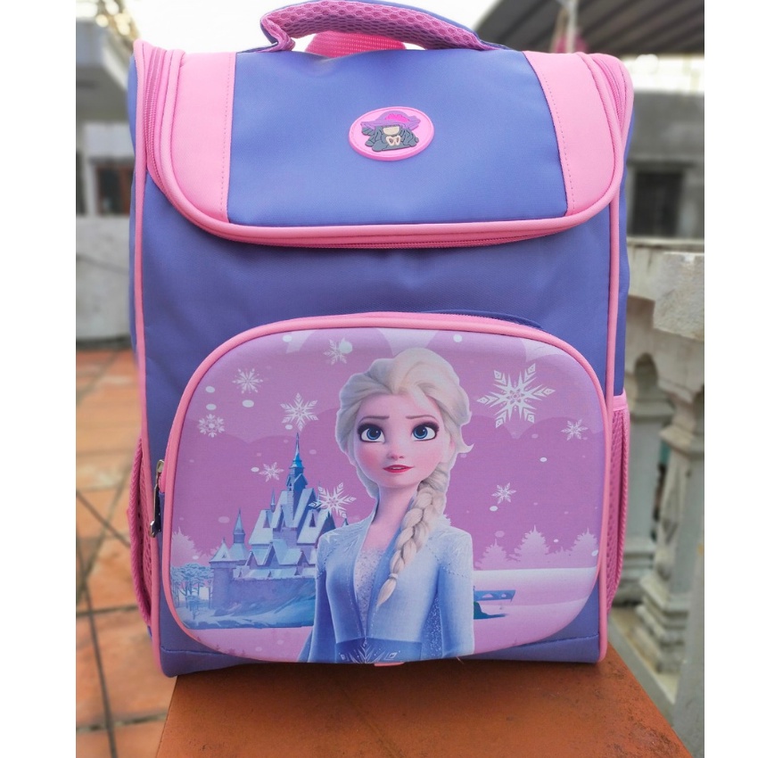 Balo học sinh đi học tiểu học cho bé trai, bé gái chống gù, chống thấm nước cao cấp in hình 3D sắc nét