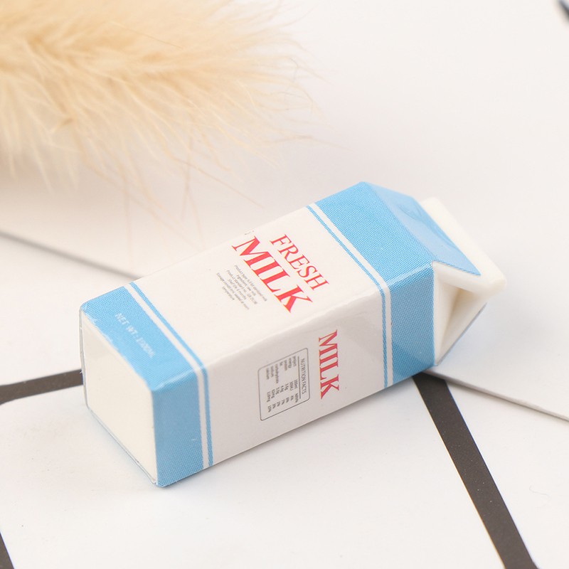 Bộ 6 Mô Hình Trứng Chiên Và Sữa mini Trang Trí Nhà Búp Bê