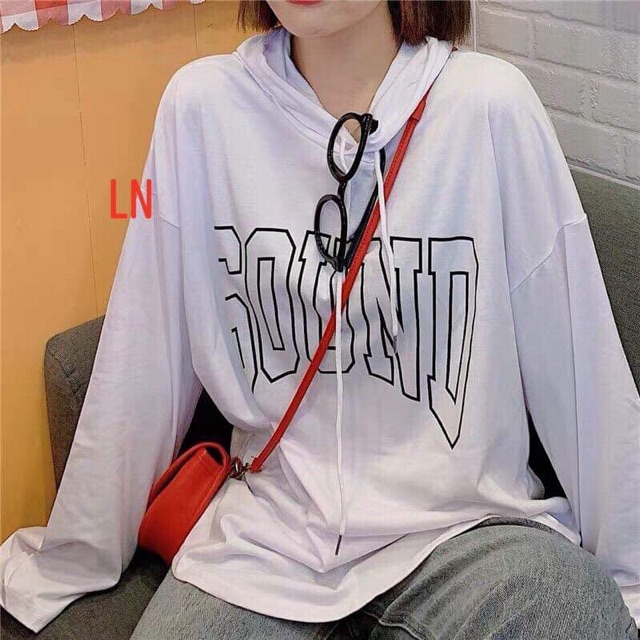 [FREESHIP ĐƠN TỪ 50K] Áo hoodie SOUND chữ ngực LNG1019