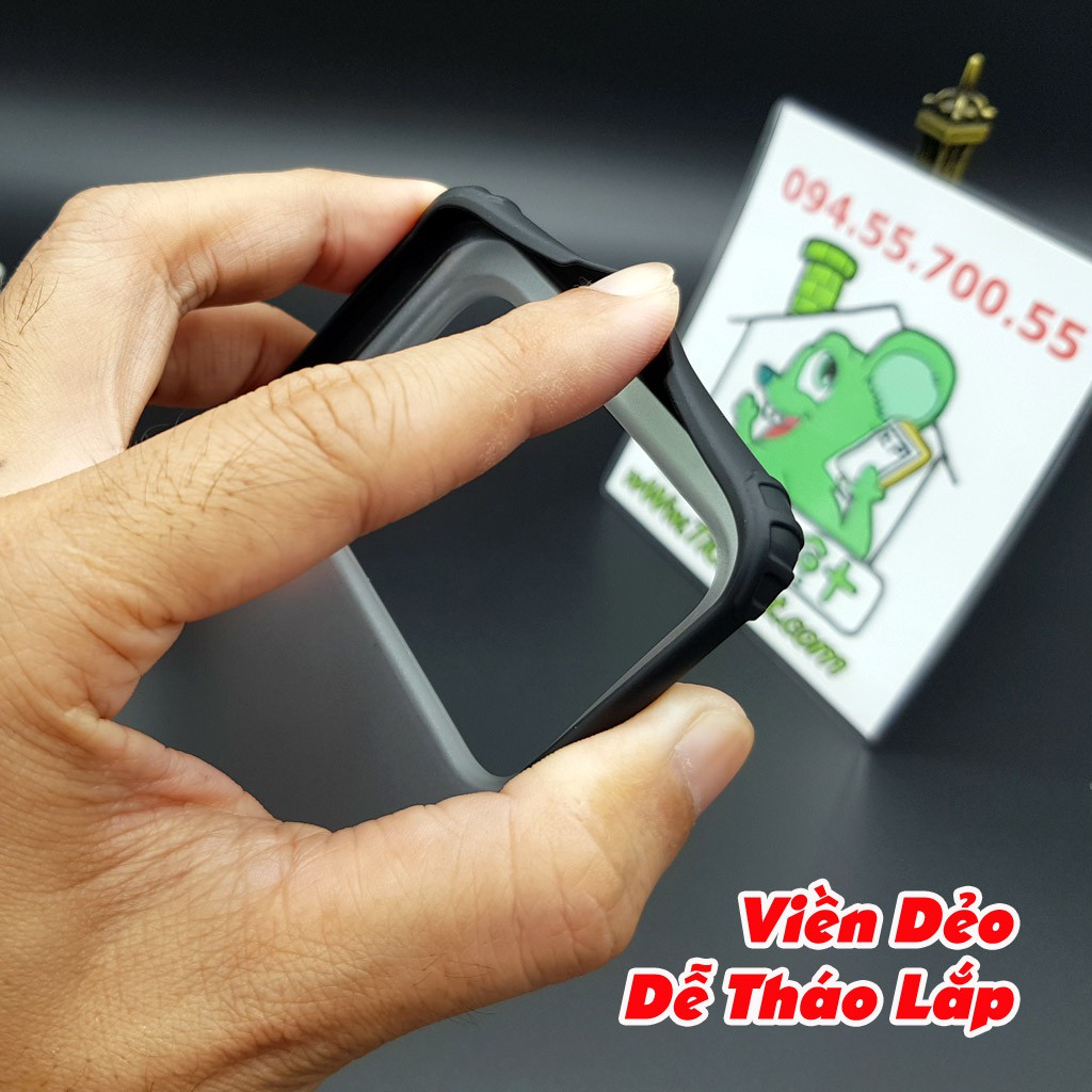 Ốp Lưng Xiaomi Mi 11 Ultra Cứng Nhám Viền Dẻo Màu Chống Sốc