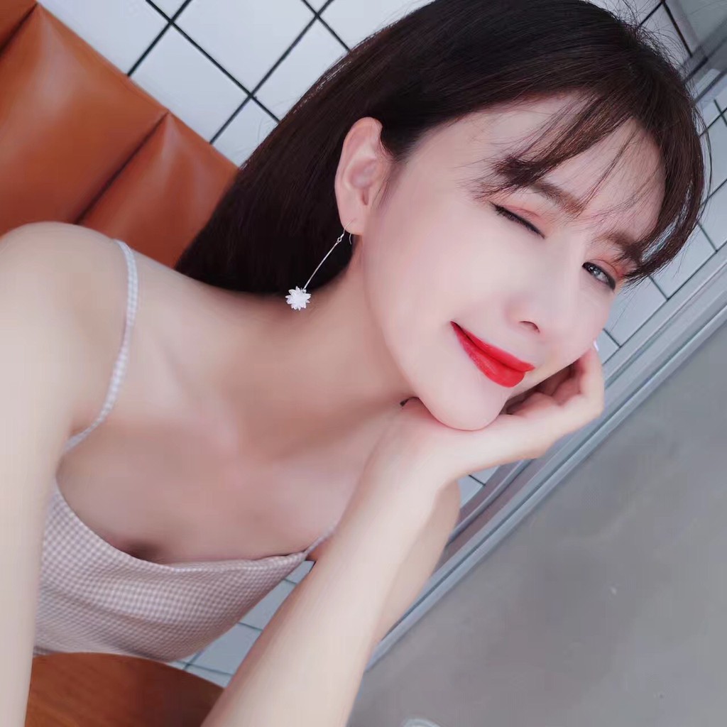 BÔNG TAI PHA LÊ NHIỀU MÀU - MELY 1096