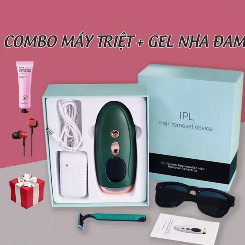 Máy Triệt Lông Cầm Tay IPL 999.000 Hàng Chính Hãng, Máy Triệt Lông Tay, Lông Nách, Lông Vùng Kín Tại Nhà