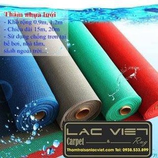 (Có thể cắt theo kích thước yêu cầu)🤝🤝 Khổ 1.2 - THẢM NHỰA LƯỚI CHỐNG TRƠN TRƯỢT ZIC ZAC 🤝🤝