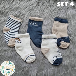 Set 5 đôi tất nỉ Nemo cao cấp