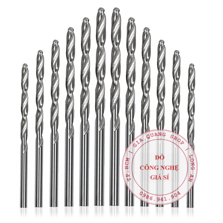 Bộ 10 mũi khoan nhỏ