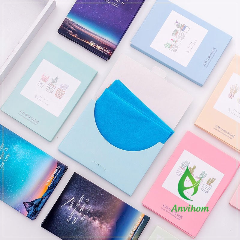 [Mã SRJULY1619 giảm 15K đơn 50K] [Mã SRJULY1215 giảm 20K đơn 50K] (xả lỗ) Giấy Thấm Dầu Gói 50 Tờ ANVIHOM | BigBuy360 - bigbuy360.vn