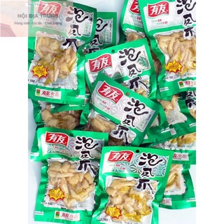 Sẵn hàng chân gà cay yuyu 80g