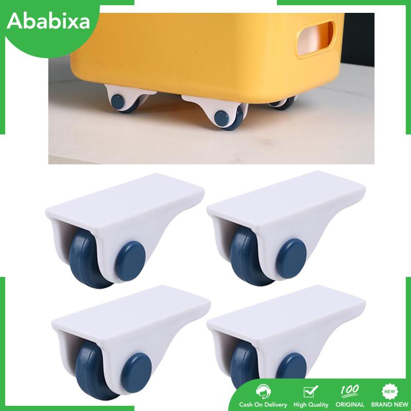Bánh Xe Mini Xoay 360 Độ Tự Dính Thông Dụng Cho Thùng Rác