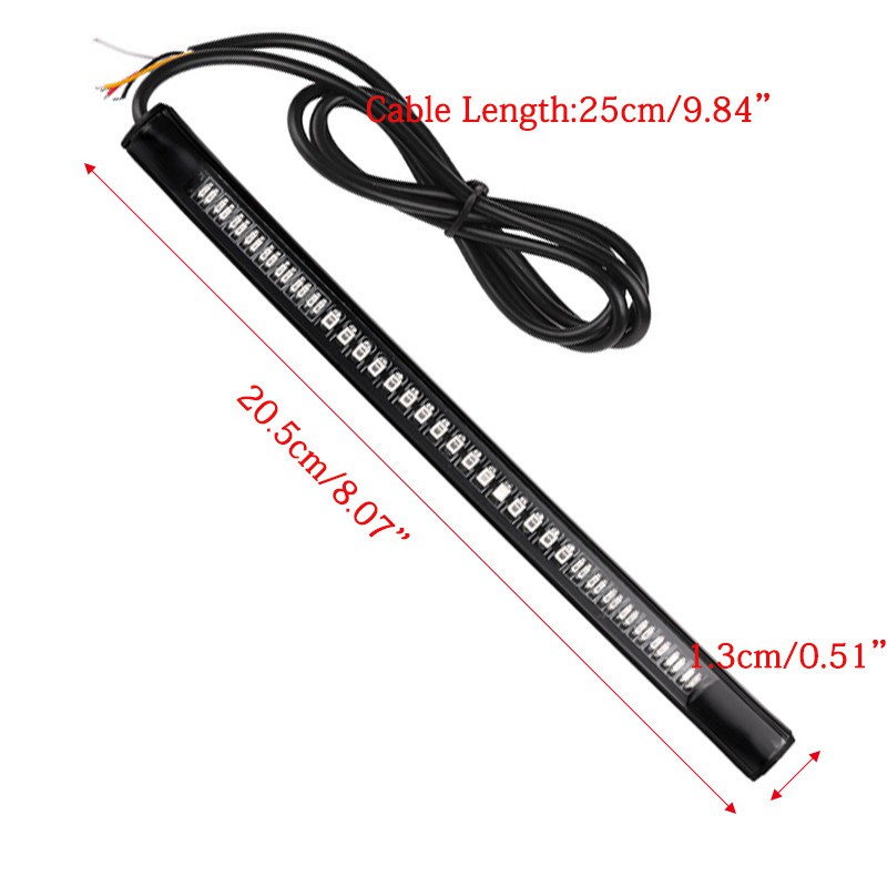 Đèn Led 48 bóng trang trí đuôi xe mô tô