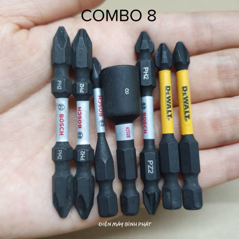 Bộ Mũi Vít 5cm, 9cm, 15cm Hot Nhất Mới 100%