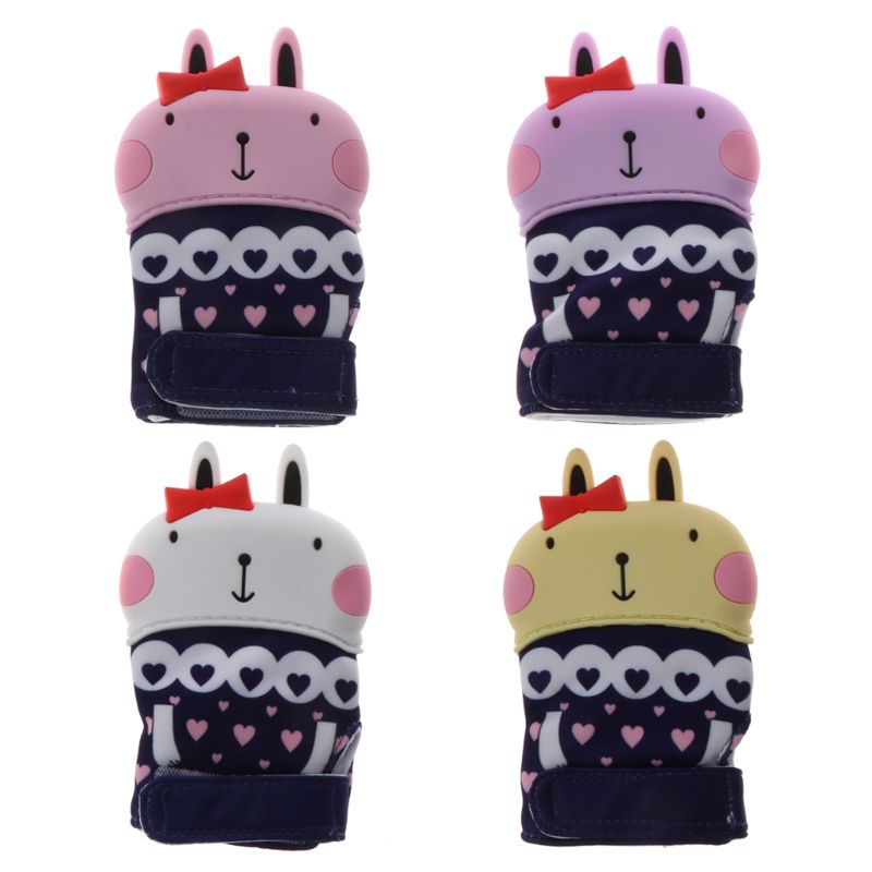 Găng Tay Ngậm Mọc Răng Hình Thỏ Dễ Thương Cho Bé