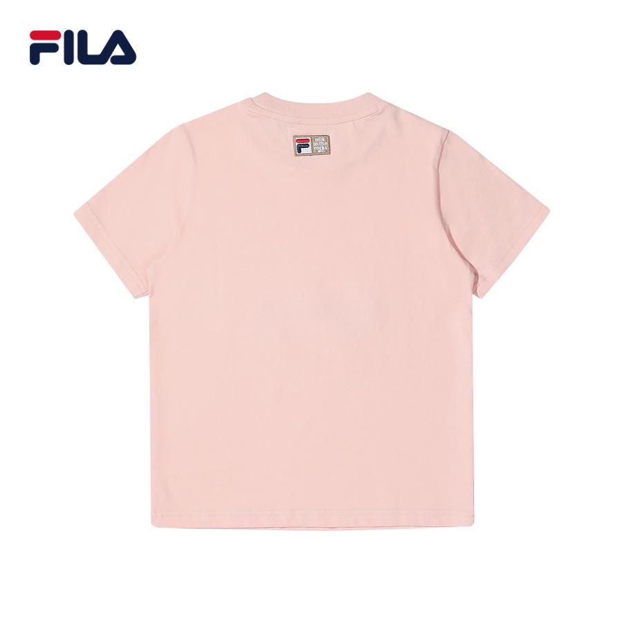 Áo thun tay ngắn cổ tròn trẻ em Fila Milk On The Rock - FK2RSD2M51F-IPK