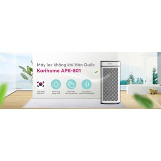 MÁY LỌC KHÔNG KHÍ KORIHOME APK-801