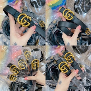 Thắt Lưng Dây Nịt Nữ GC Thời Trang Cao Cấp Chất Da Xịn [ Kèm video]