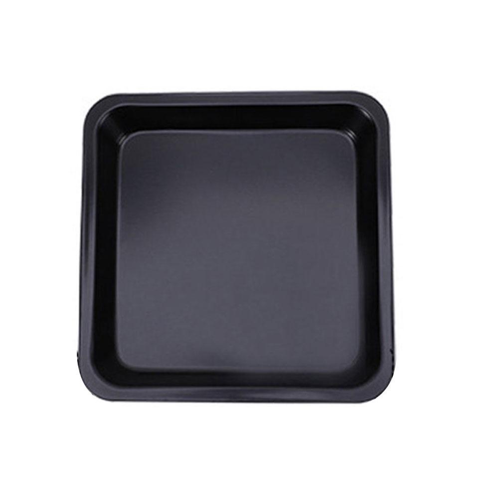 Khuôn Vuông 8Inch Nướng Bánh Nướng Chảo Thép Carbon Không Dính  Khay Bánh Pizza Bánh Mì
