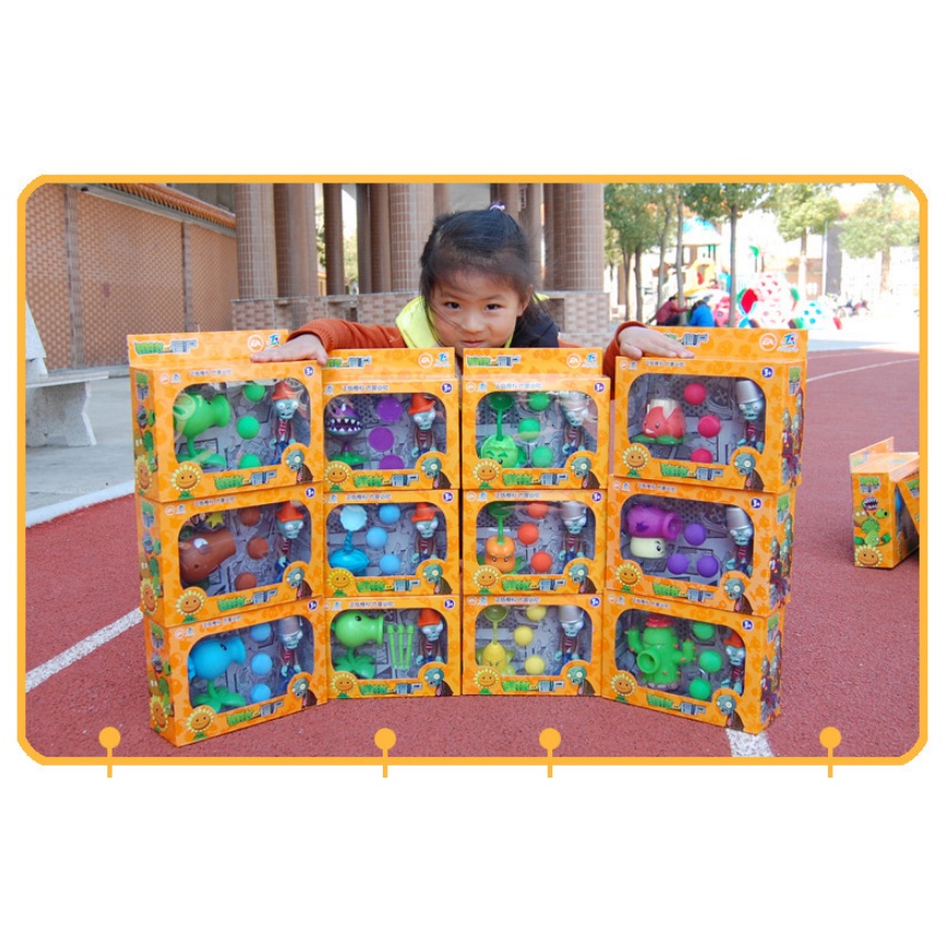 Đồ chơi bắn zombie, mô hình game Plants Vs Zombies thú vị cho trẻ em