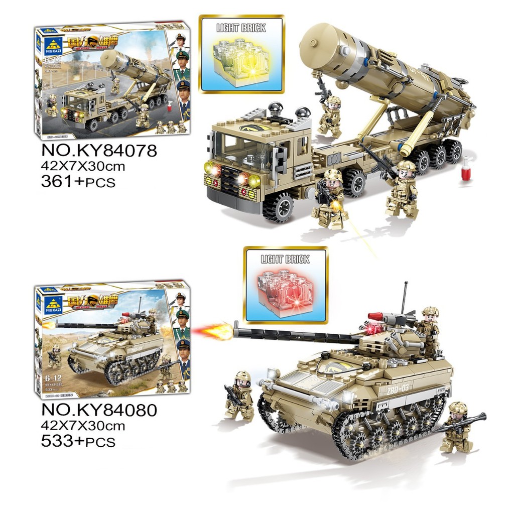 [671 CHI TIẾT-HÀNG CHUẨN] BỘ ĐỒ CHƠI XẾP HÌNH LEGO XE TĂNG, XE BỌC THÉP, LEGO XE PHÁO