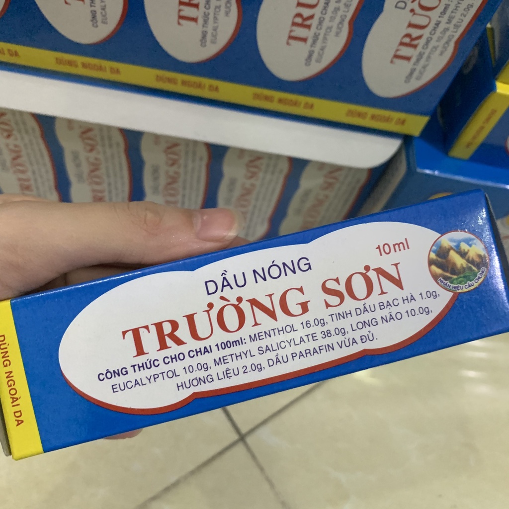 Dầu nóng trường sơn chai 10ml