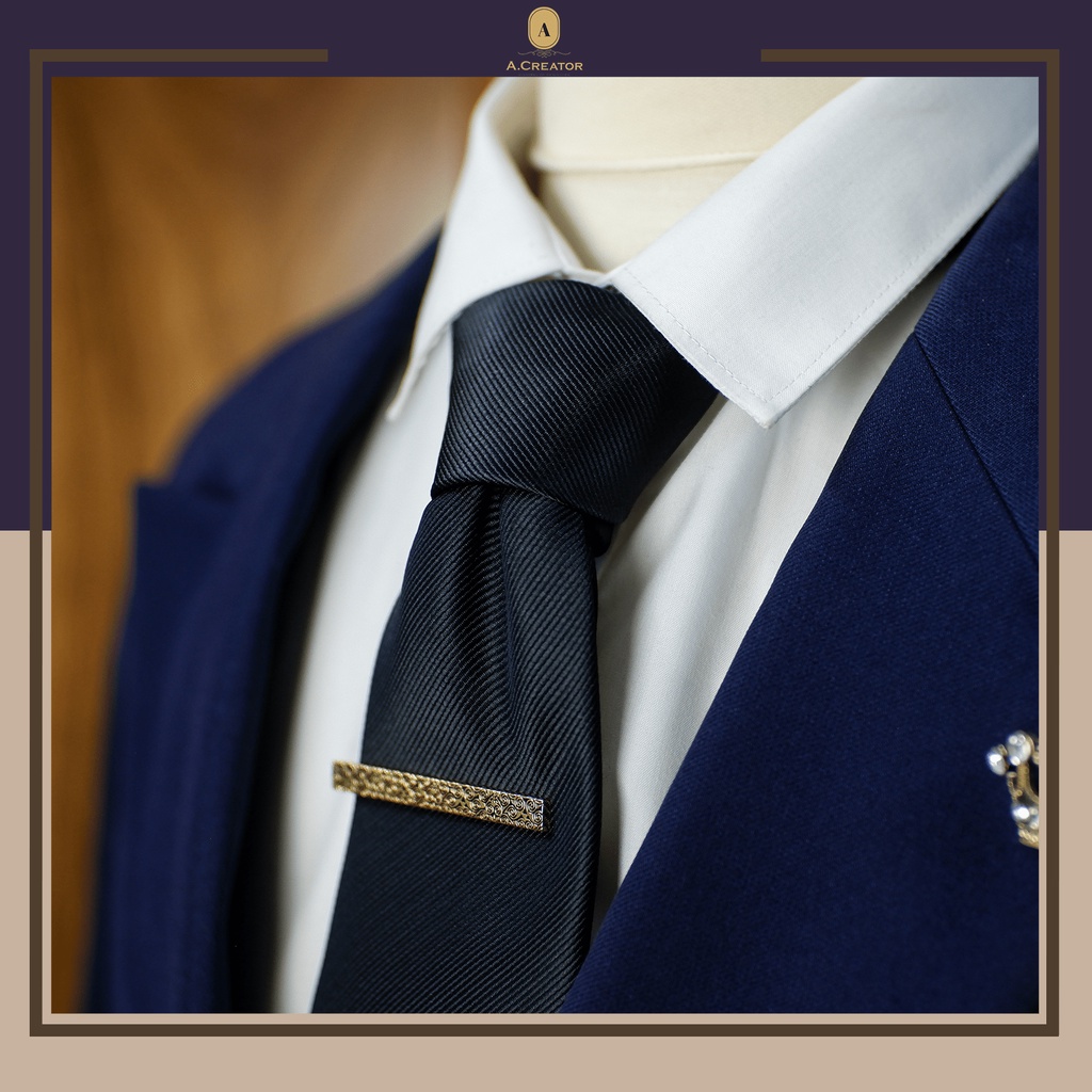 Tổng Hợp Cà Vạt 8cm Basic - Chất Liệu Poly Silk