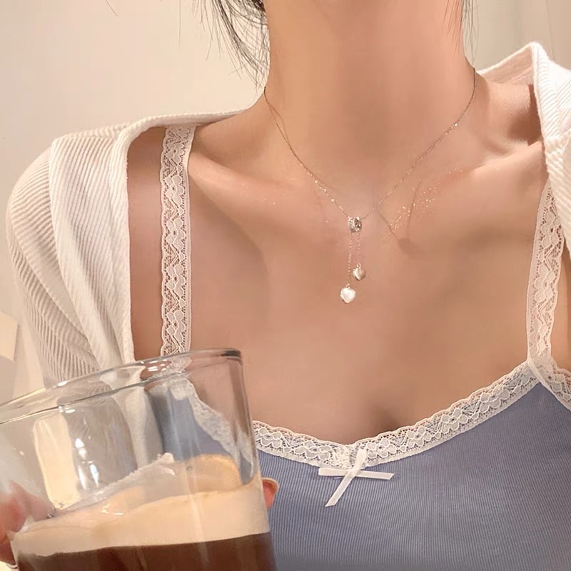 Vòng cổ Vỏ Sò Phối Tua Rua Xinh Xắn Thời Trang Mùa Hè Cho Nữ