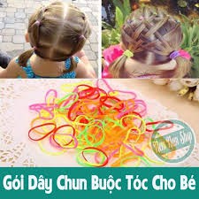 NỊT CHUN BUỘC TÓC MÀU SẮC DỄ THƯƠNG, SIÊU RẺ, TIỆN DỤNG CHO BẠN GÁI