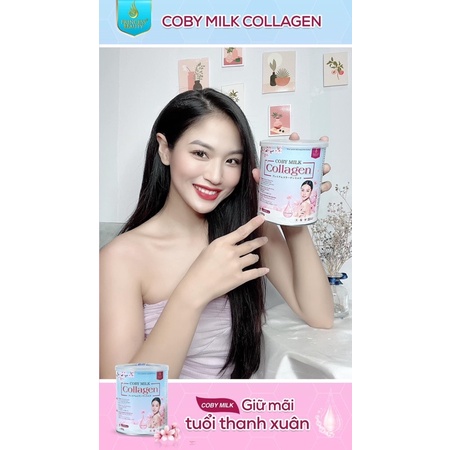HỘP SỮA NON COLLAGEN COBY MILK ĐẸP DA CHỐNG LÃO HO