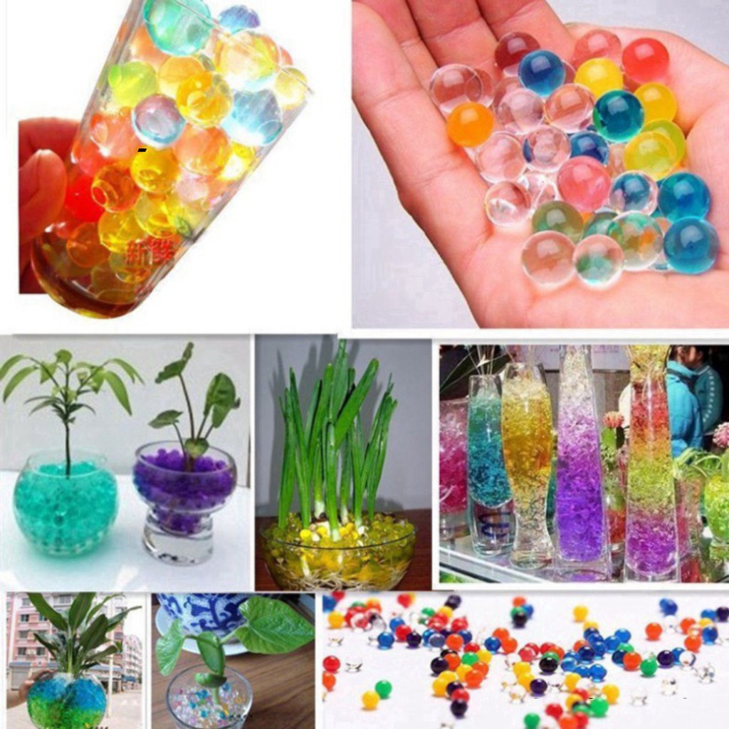 Bộ 1000 hạt bóng nở dùng trang trí độc đáo