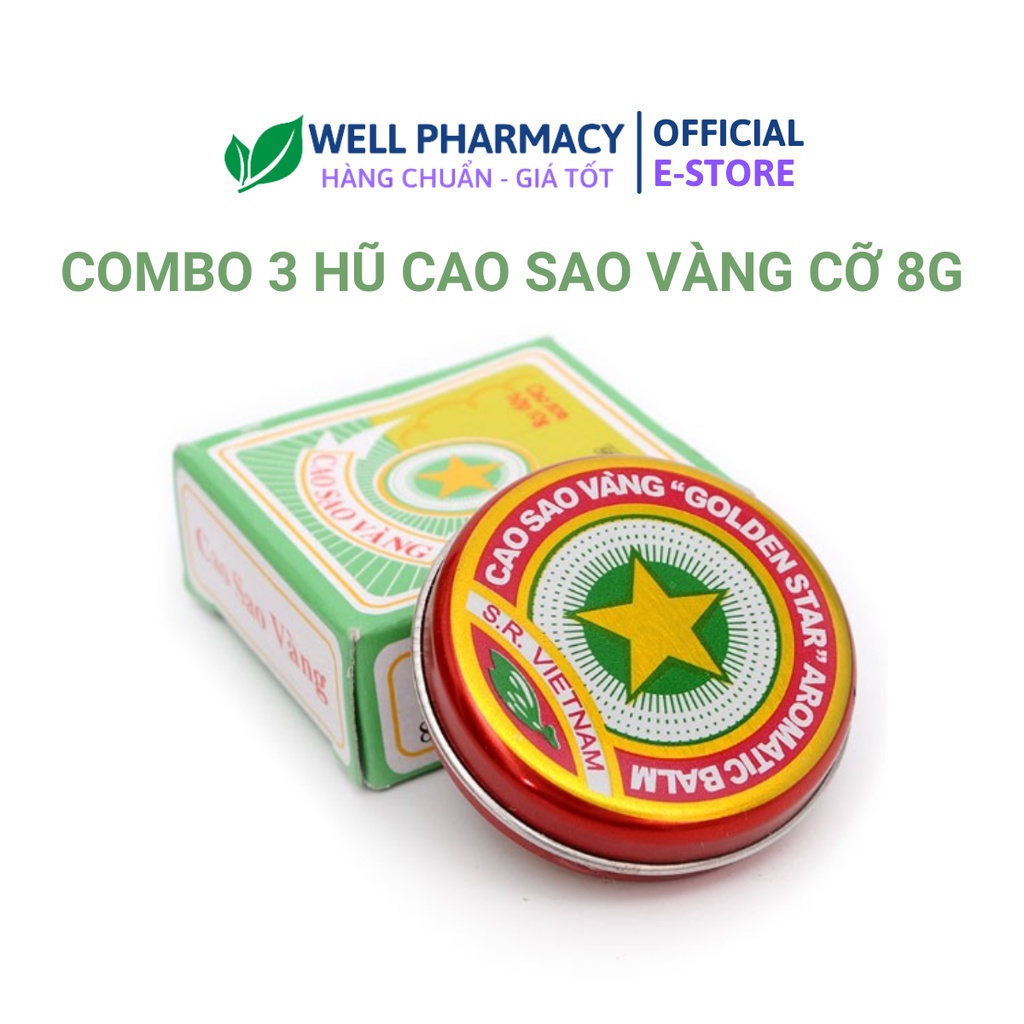 COMBO 3 CAO SAO VÀNG 8gram (ký ức tuổi thơ)