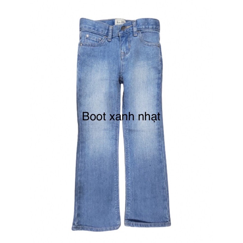 Quần Jeans Dài BootCut Bé Gái 4 đến 16 tuổi mã 2