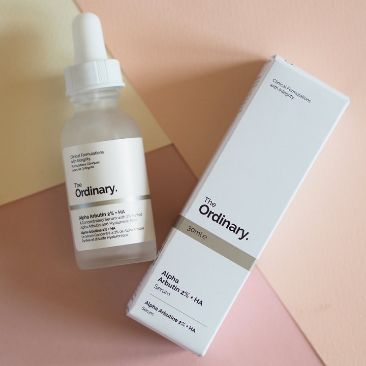 Serum The Ordinary Alpha Arbutin 2% + HA 30ml dưỡng trắng đều màu da - mỹ phẩm Yumi Beauty