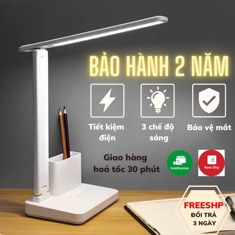 Đèn Bàn Đèn Học Làm Việc Có Ống Bút Dễ Dàng Tháo Rời ĐÈN TAKA