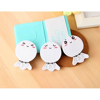 Ghi chú búp bê cầu mưa [Đơn 50k tặng kẹp tóc Hàn Quốc cực xinh]