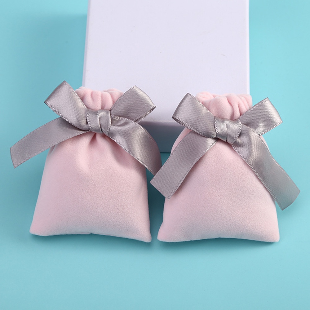 Túi dây rút đựng trang sức bằng vải nhung tinh tế