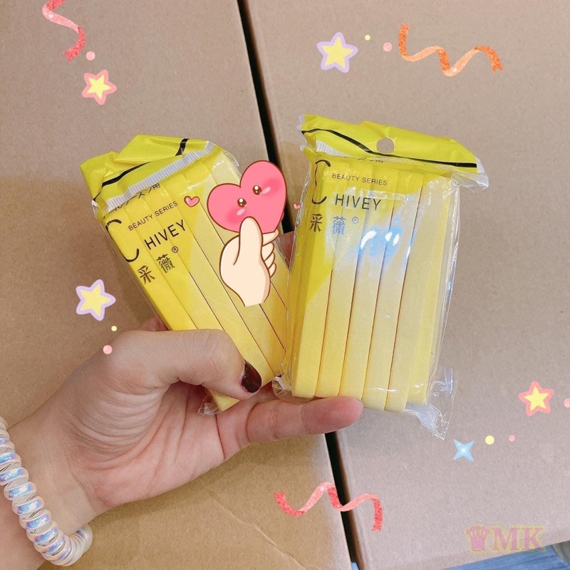 Bông Rửa Mặt Bọt Biển Chivey, Mút Tẩy Trang Dạng Nén - Thấm Hút Nhanh Rửa Siêu Sạch Không Gây Kích Ứng Da