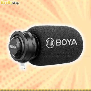 Boya by-dm200 - micro cổng lightning cho iphone, ipad quay vlog, youtube...