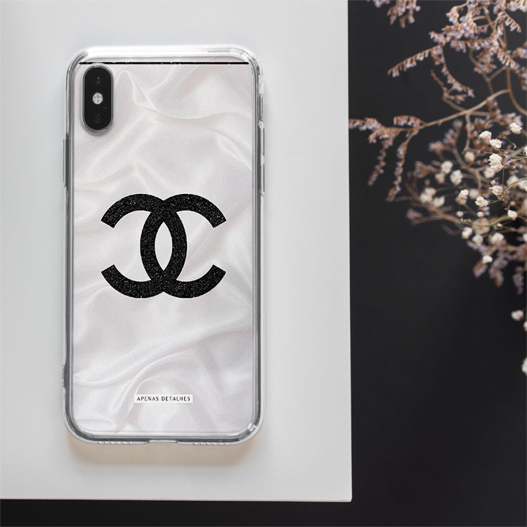 Ốp Iphone Chanel  logo đen Cho các dòng Iphone từ 5 đến 12 pro max CHAPOD00002