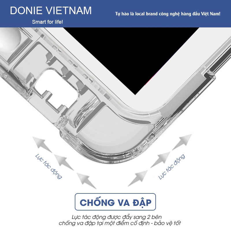 Bao Da Ốp Ipad Màu Pastel DIY Mặt Lưng Nhám Mờ Chống Ố, Case Ipad Gen 5 6 7 8 9, Mini, Air 1 2 3 4 5 Pro 11 12.9 (P03)