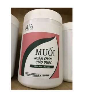 Muối ngâm chân thảo dược 1kg