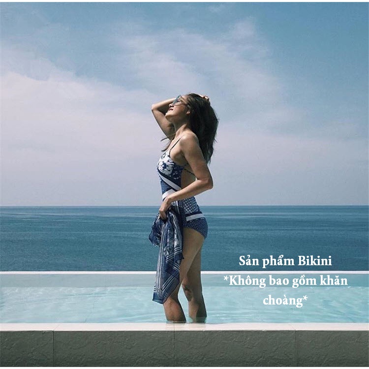 (Hàng nhập) Đồ Bơi, Bikini 1 mảnh Style Retro Hồng Kông #AT193 Không gồm khoác